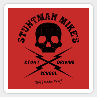 Mod.8 Death Proof Stuntman Mike Sticker